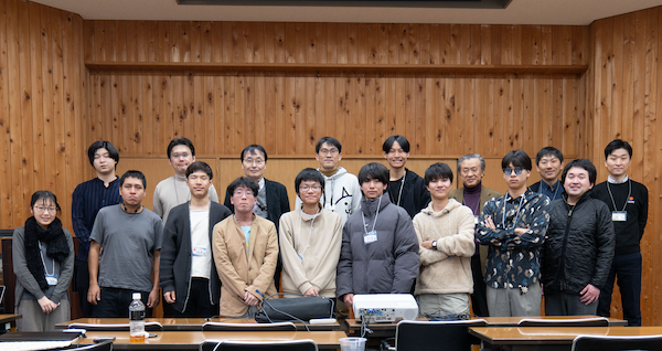 group photo at the camp